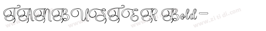 TANBUSTER Bold字体转换